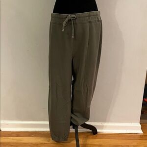 Standard by James Perse Joggers, size 3 or L, muted grey/green